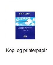 kopi og printerpapir